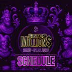$ZTO$ MILLION$ SCHEDULE 25 MAY – 01 JUNE 2026 IN KING’S RESORT ROZVADOV